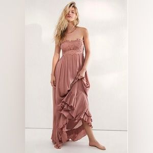 Free People Adella Corset Maxi Dress Size M